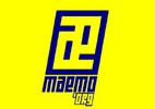 the big AE square style in blue color with the "org" under de "maemo" on yellow background