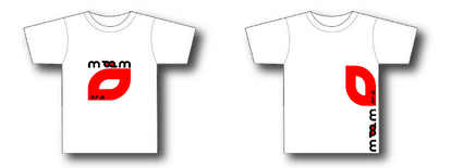 t-shirt version (both logo can be in front)