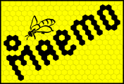 The main idea is that Open Source software is like honey and all other products that are produced inside bee hive from the united efforts of the bees. So the bees are developers and the Maemo is a result of their work. I am not so good in design, but I think that the idea have a potential.